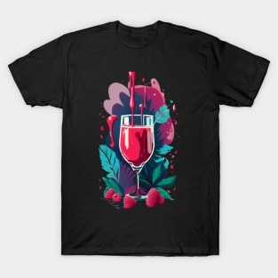 Raspberry juice dripping T-Shirt